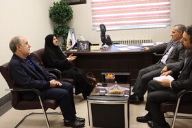 رایزنی مدیرکل بهزیستی و مدیرکل راه و شهرسازی اردبیل با موضوع رسیدگی به مسکن جامعه هدف