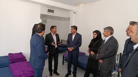 مدیر عامل بانک صادرات استان از مرکز توانبخشی دریک بازدید کرد