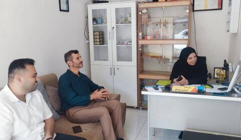 آمل| بازدید رئیس اداره بهزیستی شهرستان آمل از مرکز اقامتی میان مدت همدردان شمال 