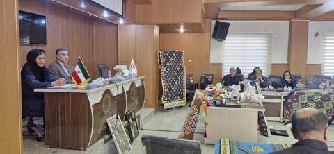 گزارش تصویری| نشست برنامه ریزی جهت نمایشگاه فروش محصولات جامعه هدف
