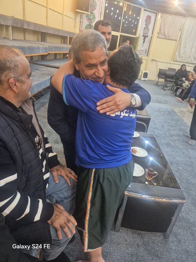 درخشش ورزشکاران سندروم داون در آیین زورخانه‌ای مجموعه شهید شکوهی سنندج