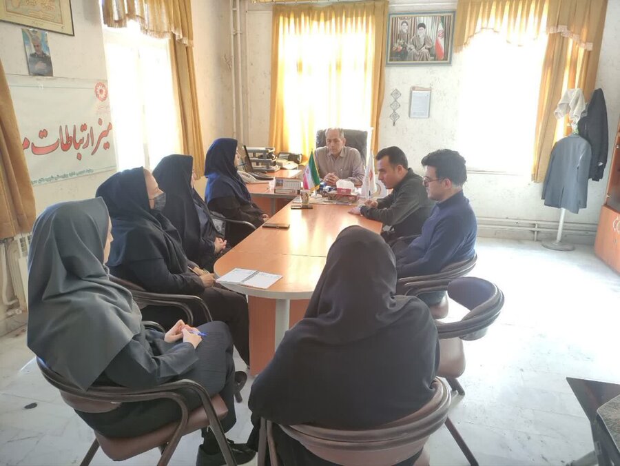 سرعین| برگزاری جلسه شورای اداری بهزیستی شهرستان سرعین
