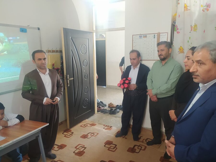 بازدید مدیرکل و مدیر حراست بهزیستی کردستان از اداره بهزیستی و مراکز تحت پوشش سروآباد