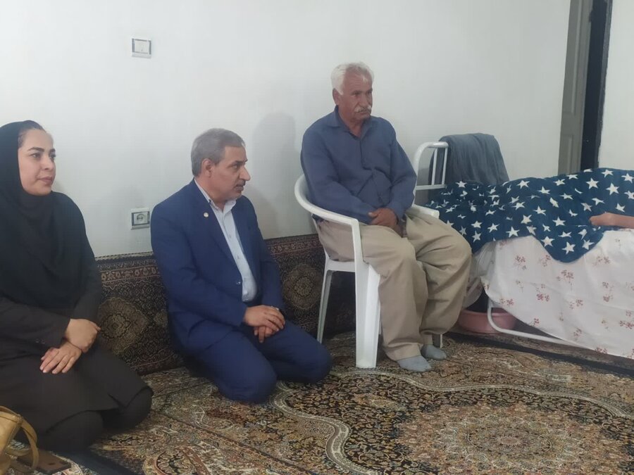 بازدید مدیرکل و مدیر حراست بهزیستی کردستان از اداره بهزیستی و مراکز تحت پوشش سروآباد
