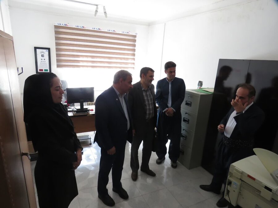 بازدید مدیرکل و مدیر حراست بهزیستی کردستان از اداره بهزیستی و مراکز تحت پوشش سروآباد

