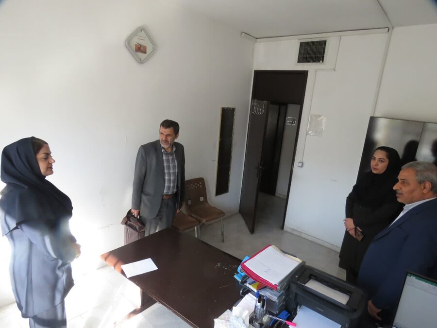 بازدید مدیرکل و مدیر حراست بهزیستی کردستان از اداره بهزیستی و مراکز تحت پوشش سروآباد
