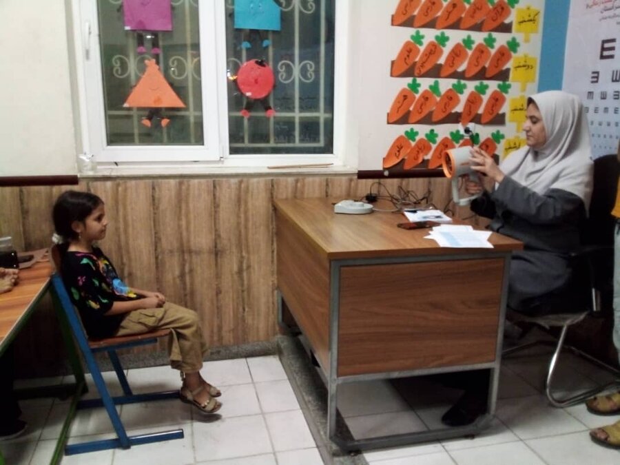 آموزش سالمندان و غربالگری بینایی کودکان؛ دو اقدام سلامت‌محور درمحله آیت‌الله غفاری