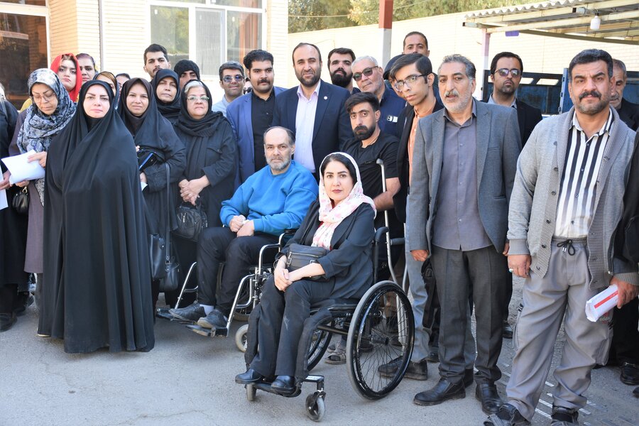 دیدار مددجویان با مدیرکل