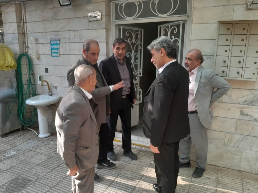 بازدید مسولین بهزیستی قم از مرکز توانبخشی ابن الرضا