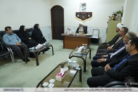 سرپرست بهزیستی استان بوشهر در دیدار با امام جمعه شهر بوشهر، بهزیستی بوشهر با ارائه بیش از ۱۷۰ خدمت اجتماعی، پیشگام توانمندسازی و عدالت‌محوری در استان