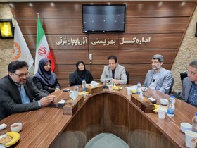 آیین تکریم و معارفه ذیحسابی بهزیستی آذربایجان‌شرقی/ + تصاویر