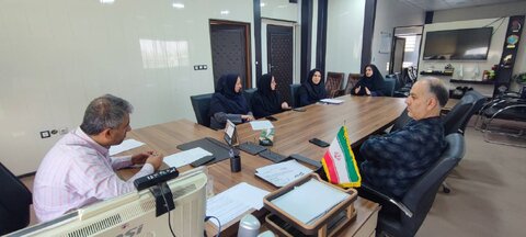 برگزاری جلسه ستاد مدیریت بحران در اداره بهزیستی شهرستان دزفول