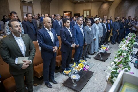 مروری بر آیین تکریم و معارفۀ مدیرکل بهزیستی کرمانشاه