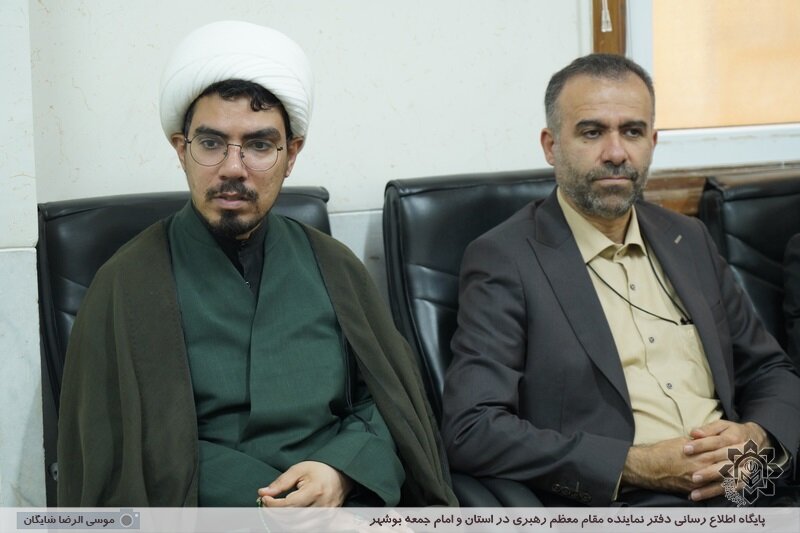 سرپرست بهزیستی استان بوشهر در دیدار با امام جمعه شهر بوشهر، بهزیستی بوشهر با ارائه بیش از ۱۷۰ خدمت اجتماعی، پیشگام توانمندسازی و عدالت‌محوری در استان