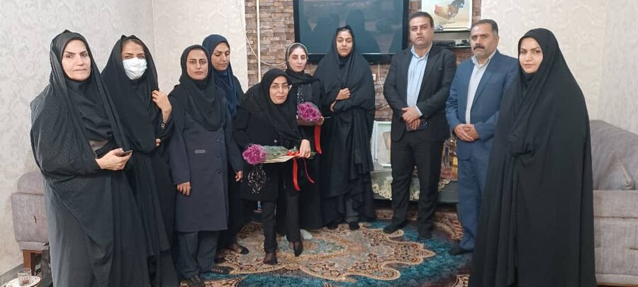 دیلم| تجلیل معاون سیاسی فرمانداری  دیلم  از دو توانخواه هنرمند برگزیده درچهارمین جشنواره بین المللی همام