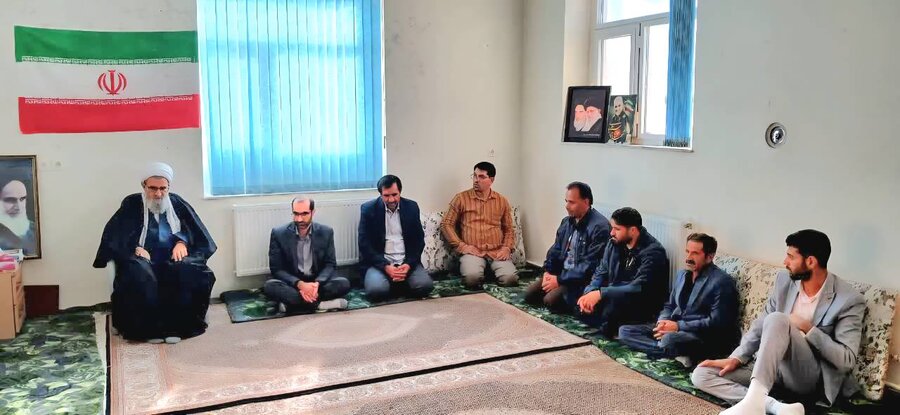 دیدار سرپرست جدید اداره بهزیستی چالدران با امام جمعه شهرستان