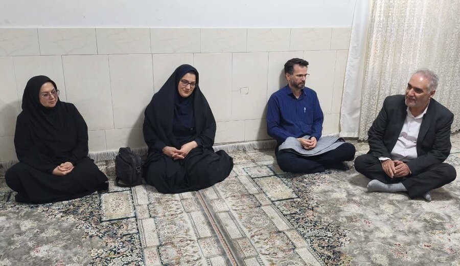 بازدید مدیرکل بهزیستی استان اصفهان از خانه کودک و نوجوان آیت‌الله نایینی