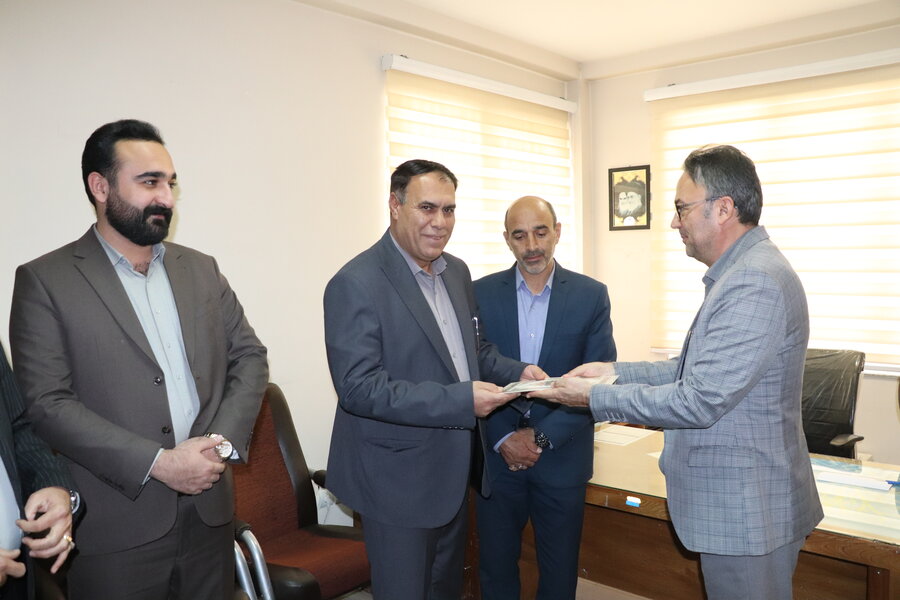 گزارش تصویری| آئین معارفه سرپرست معاونت توسعه کارآفرینی، اشتغال و توانمندسازی بهزیستی استان