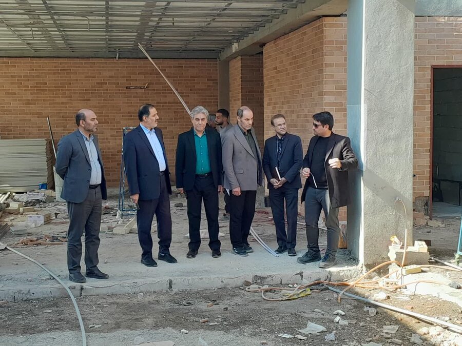 بازدید معاون عمرانی استانداری از مراکز توانبخشی بهزیستی استان قم