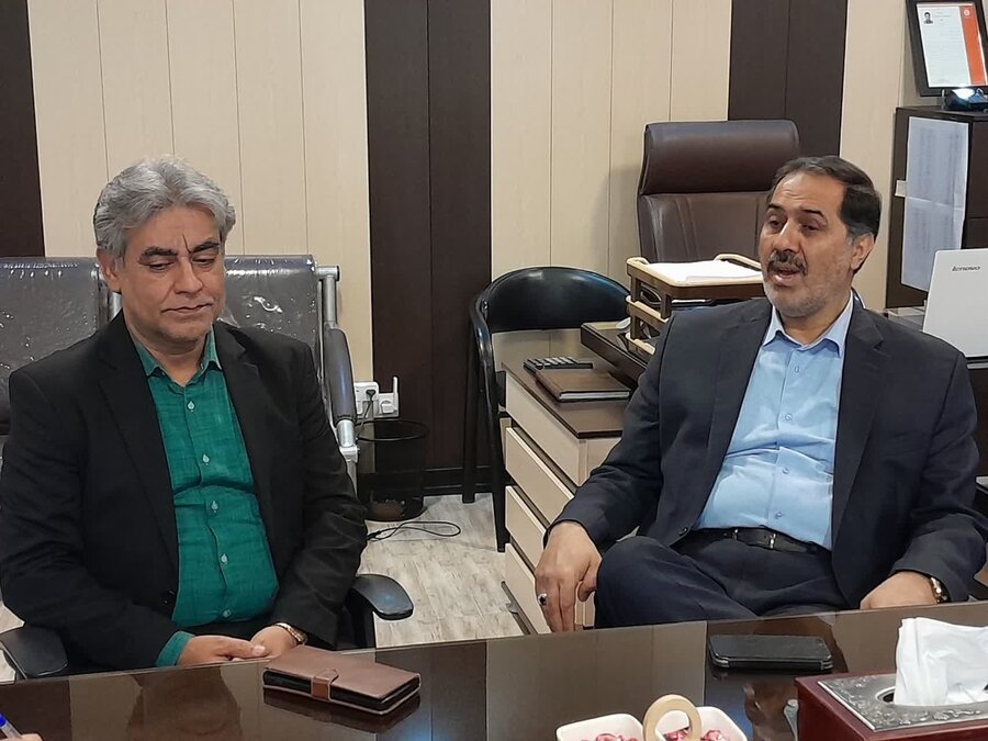 بازدید معاون عمرانی استانداری از مراکز توانبخشی بهزیستی استان قم