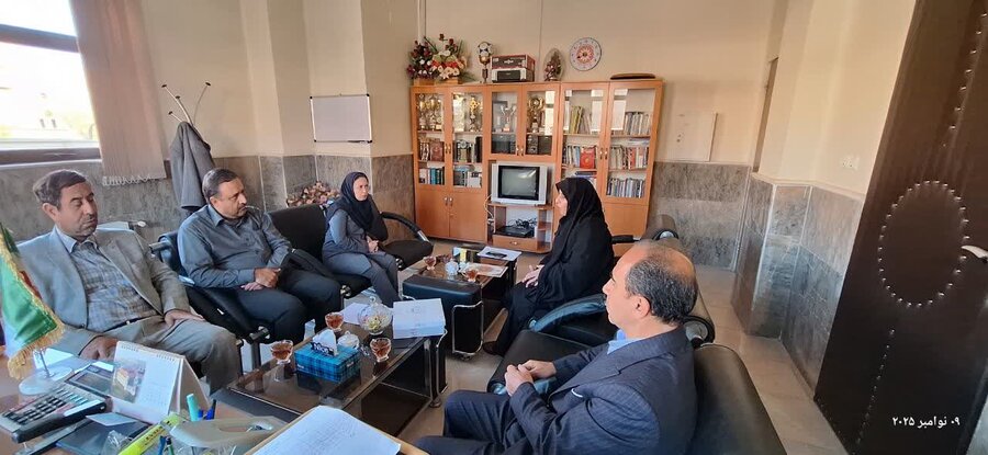 نشست مشترک بهزیستی و آموزش و پرورش بیجار برگزار شد
