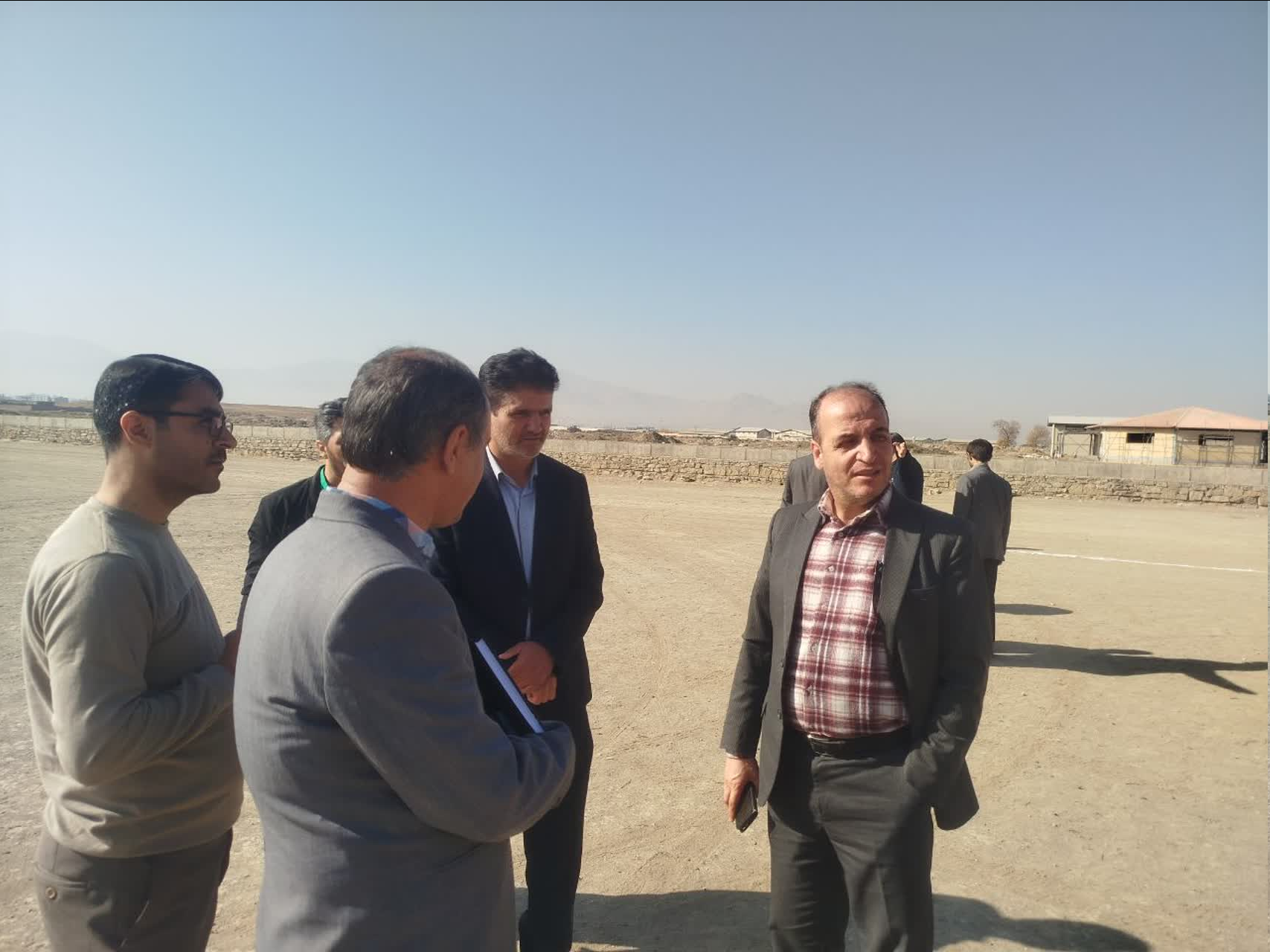 بازدید رئیس بهزیستی شهرستان همدان از محل مانور زلزله و استقرار تیمهای محب و اورژانس اجتماعی