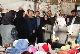 گزارش تصویری| معرفی توانمندی‌های بانوان تحت پوشش بهزیستی استان اردبیل در نمایشگاه «روایت روشنایی»