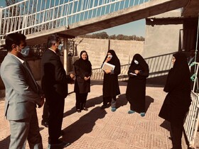 معاونت اجتماعی و پیشگیری از وقوع جرم دادگستری شهرستان بویراحمد از مراکز توانبخشی بازدید کردند