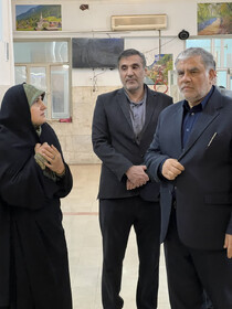 گزارش تصویری/بازدید شهردار کلانشهر قم از آسایشگاه خیریه انوار آفتاب