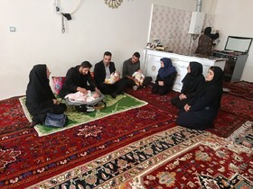 گزارش تصویری| بازدید از مراکز مثبت زندگی و خانواده دارای فرزند سه‌قلو