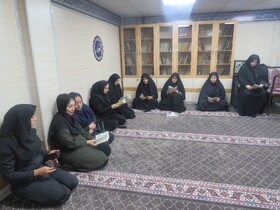 مراسم سوگواری ایام فاطمیه در بهزیستی استان البرز برگزار شد