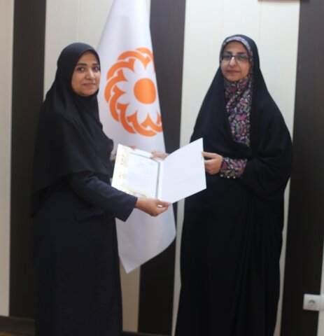 تقدیر از مدیرکل بهزیستی هرمزگان به پاس حمایت از ورزش جانبازان و توانیابان