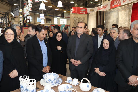 گزارش تصویری| معرفی توانمندی‌های بانوان تحت پوشش بهزیستی استان اردبیل در نمایشگاه «روایت روشنایی»