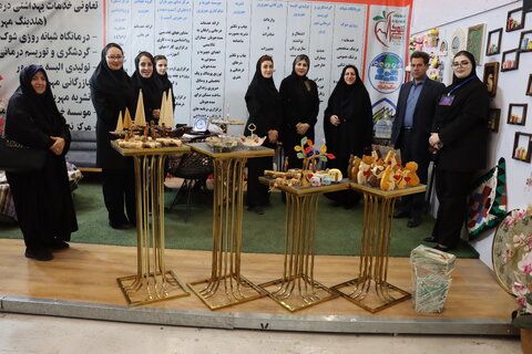 گزارش تصویری| معرفی توانمندی‌های بانوان تحت پوشش بهزیستی استان اردبیل در نمایشگاه «روایت روشنایی»