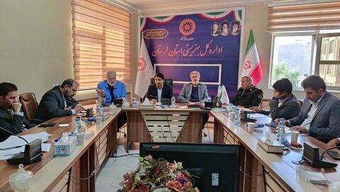 جلسه ستاد مدیریت بحران استان  در بهزیستی لرستان برگزار شد.