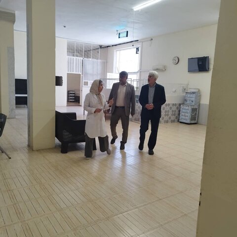 بازدید مدیر کل بهزیستی فارس از مرکز توانبخشی و نگهداری شبانه روزی بیماران روانی امید شیراز