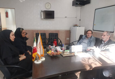 بازدید مسئولین بهزیستی از مراکز خانه تلاش دخترانه و شهید فهمیده پسرانث