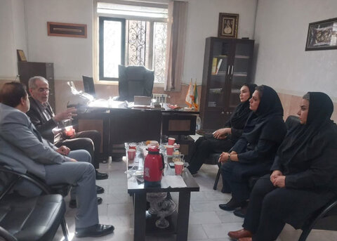بازدید مسئولین بهزیستی از مراکز خانه تلاش دخترانه و شهید فهمیده پسرانث