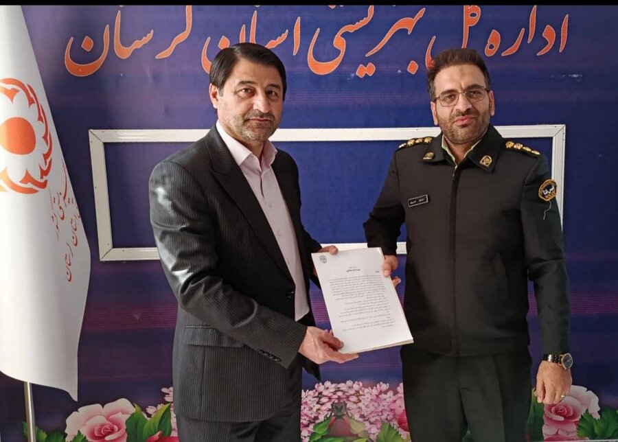 عقد سند همکاری بین اداره کل بهزیستی استان و پلیس فضای تولید و تبادل اطلاعات لرستان «فتا»