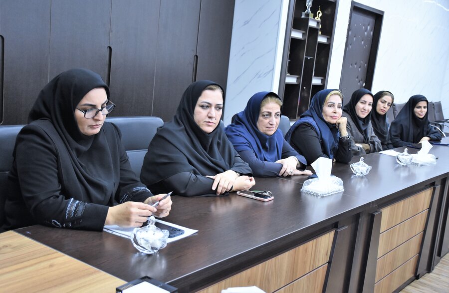 نشست هم‌اندیشی معاونت توانبخشی با مدیرکل بهزیستی