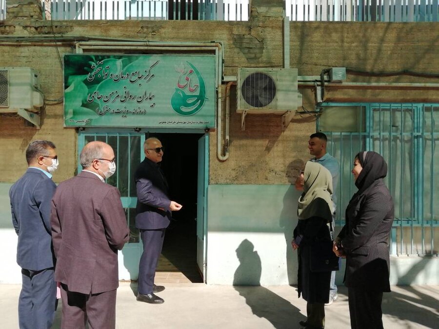 خراسان جنوبی-مدیرکل بهزیستی بهزیستی استان خراسان جنوبی از مراکز حرفه آموزی روزانه و توانبخشی در مرکز استان دیدن کرد