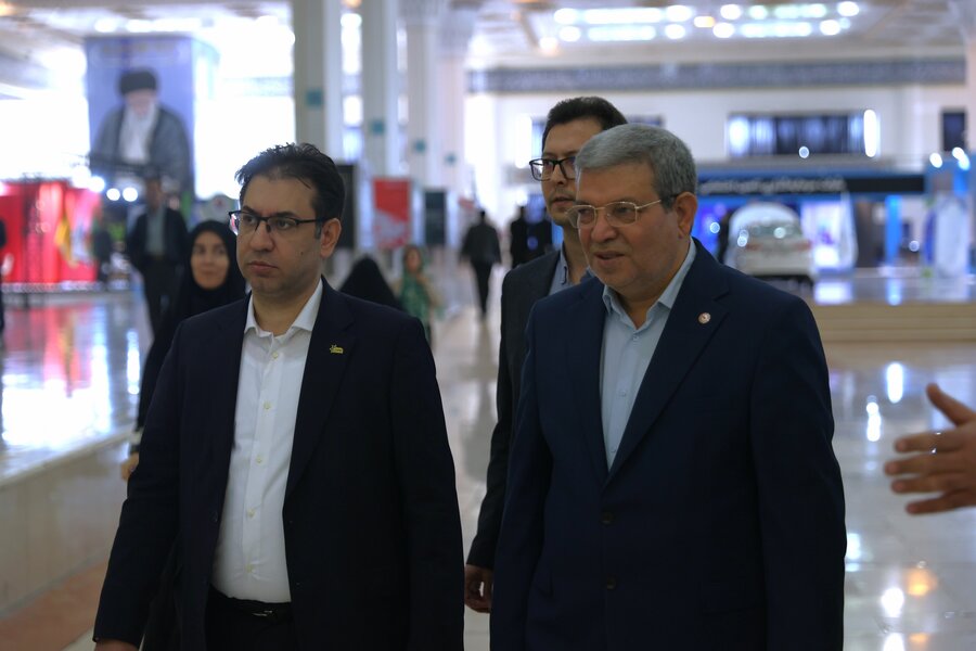 حضور رئیس سازمان بهزیستی کشور در اولین نمایشگاه بین المللی توسعه پایدار