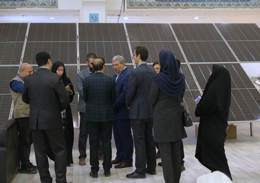 حضور رئیس سازمان بهزیستی کشور در اولین نمایشگاه بین المللی توسعه پایدار