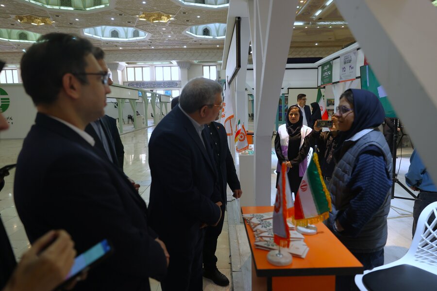 حضور رئیس سازمان بهزیستی کشور در اولین نمایشگاه بین المللی توسعه پایدار