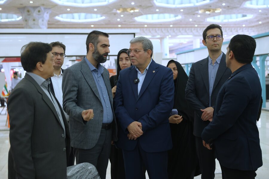 حضور رئیس سازمان بهزیستی کشور در اولین نمایشگاه بین المللی توسعه پایدار