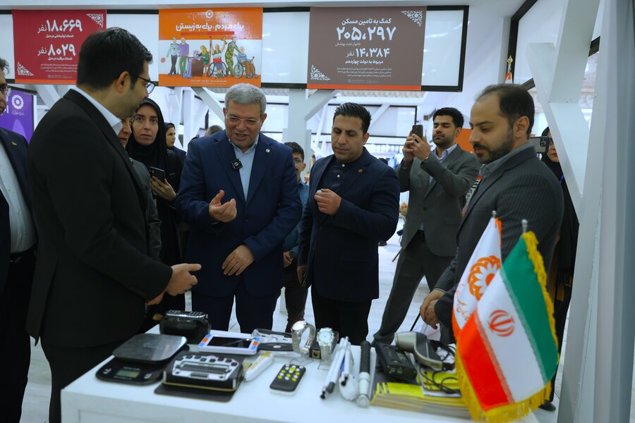 حضور رئیس سازمان بهزیستی کشور در اولین نمایشگاه بین المللی توسعه پایدار