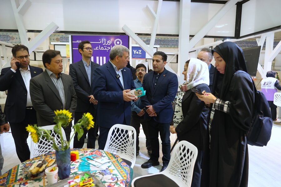 حضور رئیس سازمان بهزیستی کشور در اولین نمایشگاه بین المللی توسعه پایدار