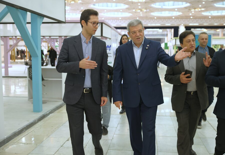 حضور رئیس سازمان بهزیستی کشور در اولین نمایشگاه بین المللی توسعه پایدار