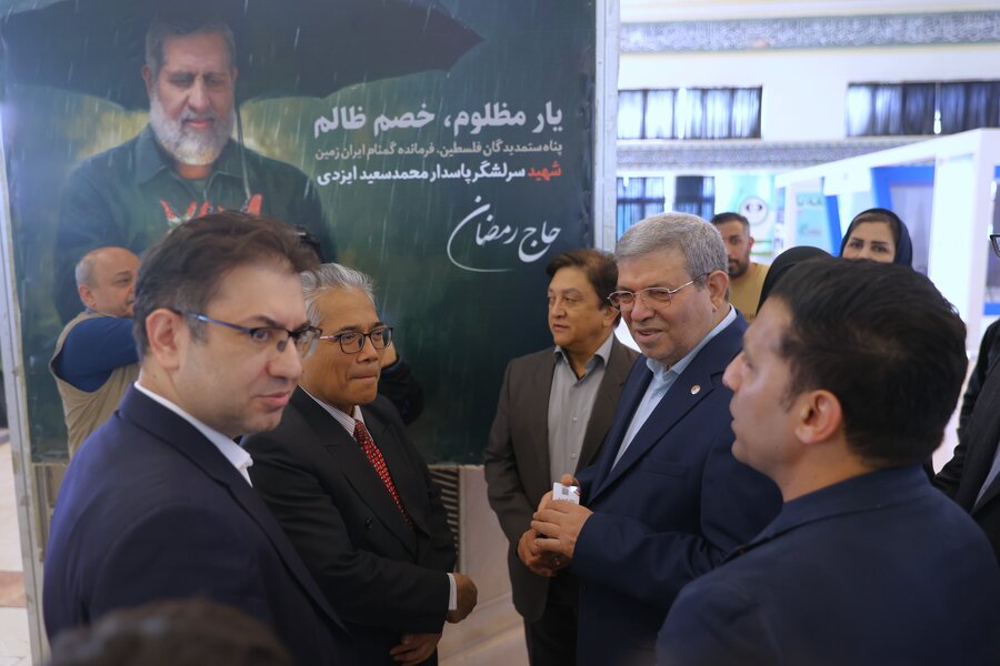 حضور رئیس سازمان بهزیستی کشور در اولین نمایشگاه بین المللی توسعه پایدار