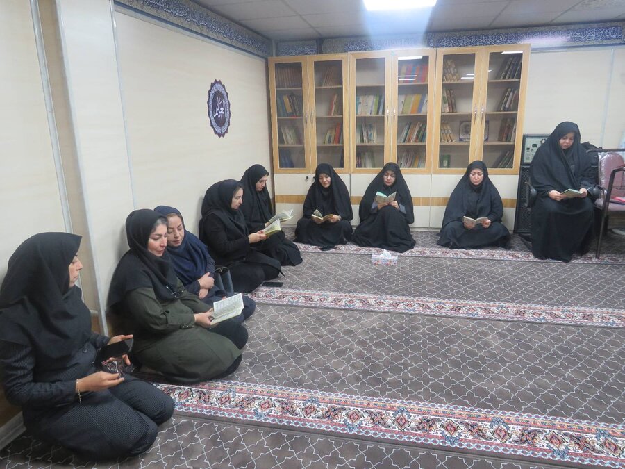 مراسم سوگواری ایام فاطمیه در بهزیستی استان البرز برگزار شد      